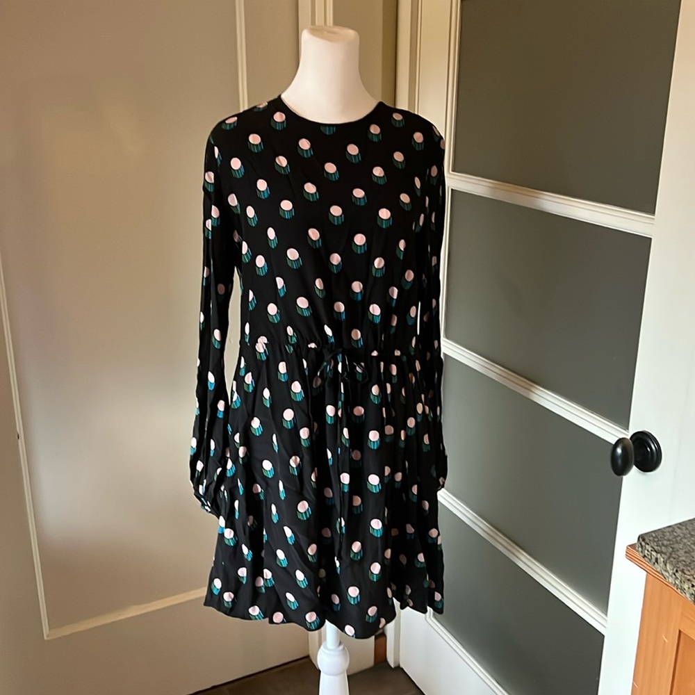 DVF silk dress